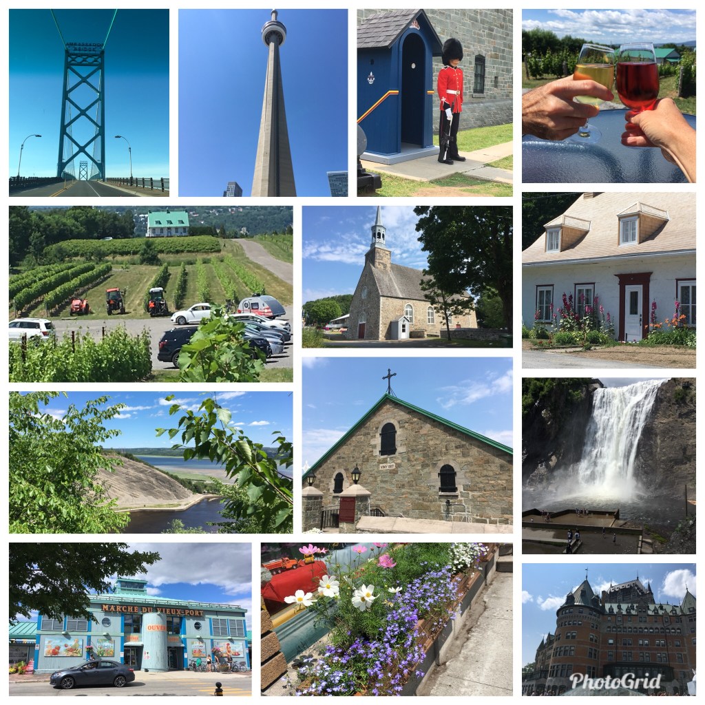 Part 1 of 2.  Où es-tu Suz? visite au québec et un retour à la réalité.  Visiting Quebec and returning to&nbsp;reality.