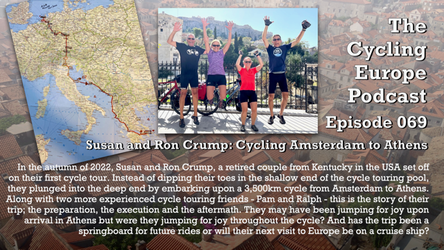 Our Podcasting Experience via the Cycling Europe Podcast. Cycle Touring Amsterdam to&nbsp;Athens.